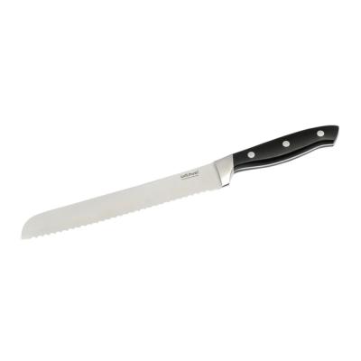 Wiltshire Trinity Bread Knife 20cm | Black/Stainless Steel