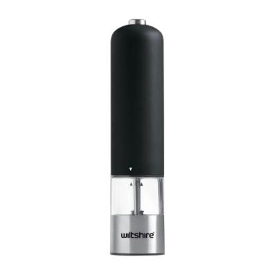 Wiltshire Electric Black Soft Touch Mill