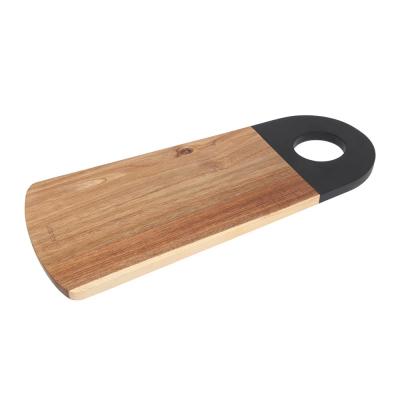 Wiltshire Artisan Large Paddle Board Wood/Black | 52x23x1.6cm