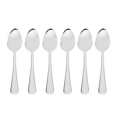 Wiltshire Baguette Teaspoon 6 Piece | Stainless Steel