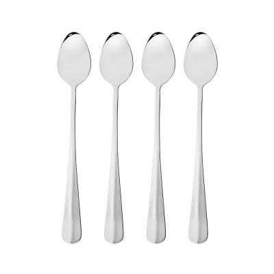 Wiltshire Baguette Latte Spoon 4 Piece | Stainless Steel