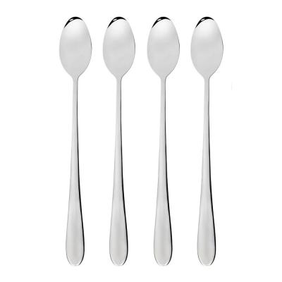 Wiltshire Rhodes Latte Spoon 4 Piece | Stainless Steel