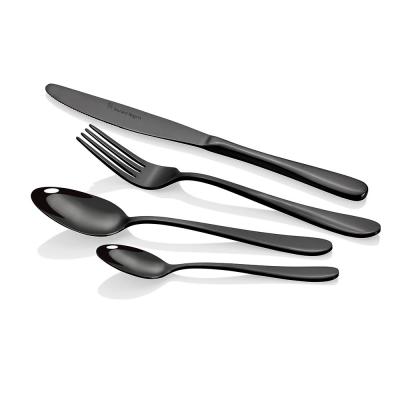 Stanley Rogers Albany Onyx Cutlery Set | Casual Setting For 6 | 24 Pieces