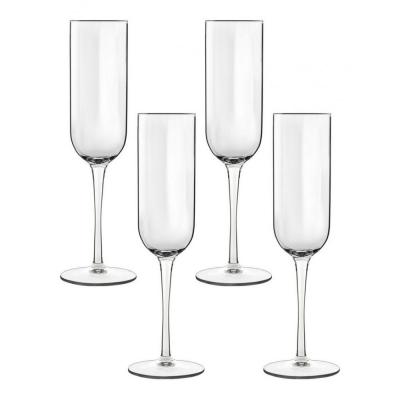 Luigi Bormioli Jazz Champagne Flute 210ml | Set of 4 