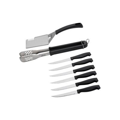 Wiltshire Bar-B Grill Cook Set | Silver/Black