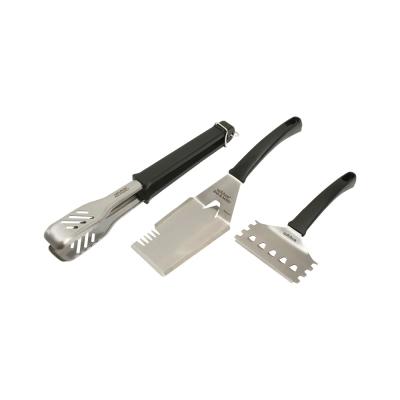 Wiltshire Bar-B Cook & Clean Kit | Black/Silver