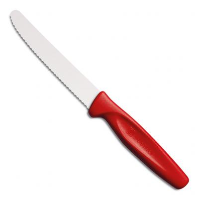 Wusthof Creation Serrated Paring Knife Red | 10cm