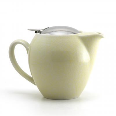 Zero-Japan Artisan Crackle Universal Teapot 580ml | Yellow