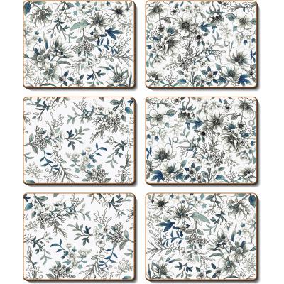 Cinnamon Placemats Set of 6 Umbria Blue | 34x26.5cm