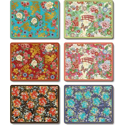 Cinnamon Japanese Kimono Placemats Set of 6 | 34x26.5cm