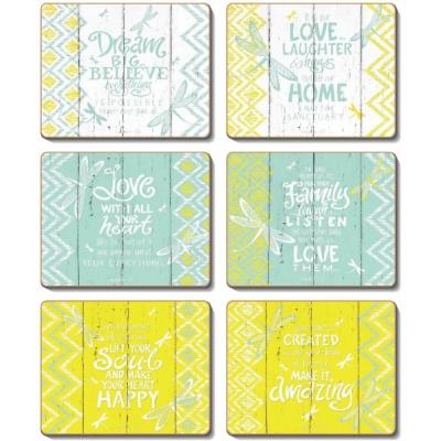 Cinnamon Hello Yellow Placemats