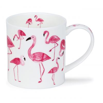 Dunoon Orkney Pretty in Pink Mug | Fine Bone China | Made in England