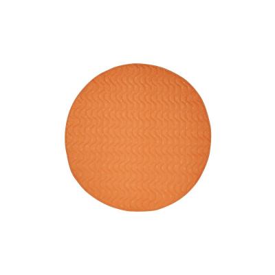 Linen House Smiles All Round Play Mat | Sugar-Apricot