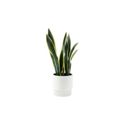 Linen House Rivera Planter Pot 19cm | Grey