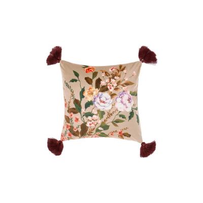 Linen House Cecilia Cushion 48x48cm | Black