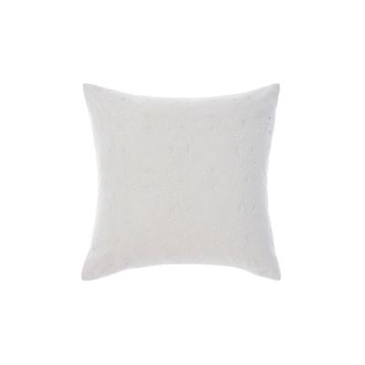 Linen House Abigail Cushion 45x45cm | White