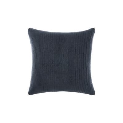 Linen House Osmond European Pillowcase 65x65cm | Slate 