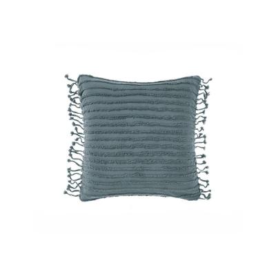 Linen House Dunaway European Pillowcase | Petrol