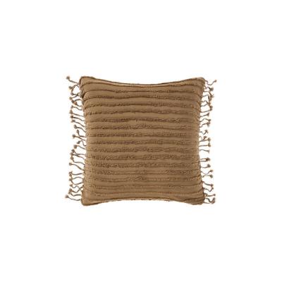 Linen House Dunaway European Pillowcase | Timber 