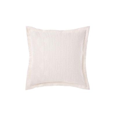 Linen House Winston European Pillowcase | White
