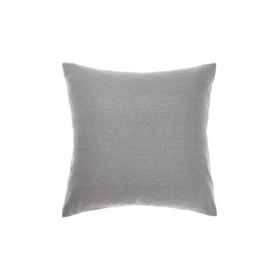 Linen House Nimes Linen European Pillowcase 65x65cm | Ash