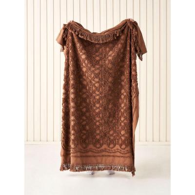 Linen House Somers Pecan Throw