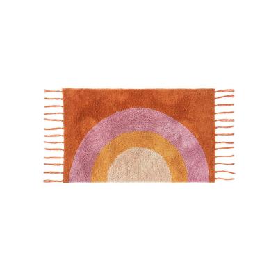 Linen House Over The Rainbow Apricot Floor Rug