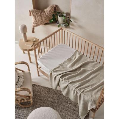 Linen House Waffle Baby Blanket | Natural