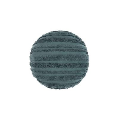 Linen House Carter Cushion Round 45cm | Slate 