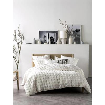 Linen House Haze Quilt Cover Set | Double | White 