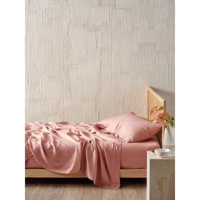 Linen House Nimes Linen Sheet Set | Queen | Rosette 