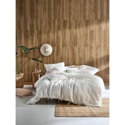 Linen House Abigail Quilt Cover Set | Super King | White 