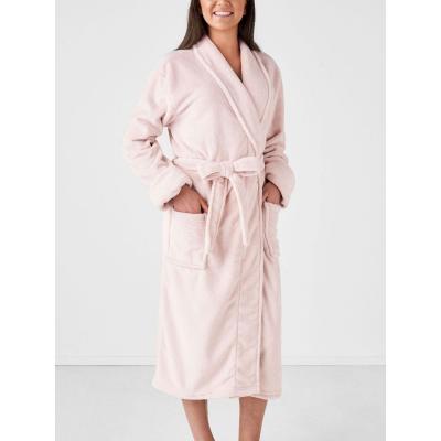 Linen House Plush Robe | Fits Most | Blush
