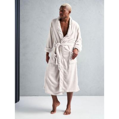 Linen House Plush Robe | Fits Most | Cream