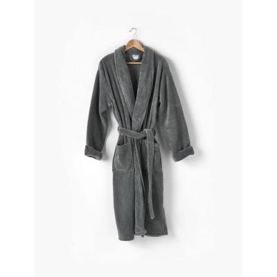 Linen House Plush Robe | Fits Most | Charcoal