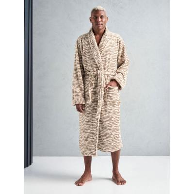 Linen House Plush Robe | Extra Large | Tiger 