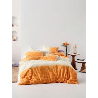 Linen House Basque Quilt Cover Set | Queen | Marigold 