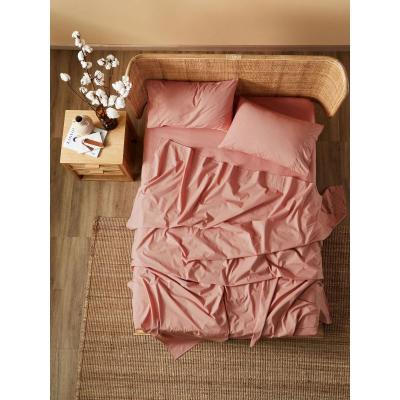 Linen House Terra Organic Cotton Sheet Set | Double | Rosette