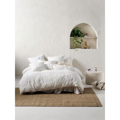 Linen House Shrimpton White Quilt Cover Set | King