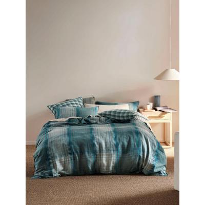 Linen House Carricklea Quilt Cover Set | King | Blue 