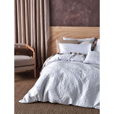 Linen House Isadora Quilt Cover Set | Queen | Sky 