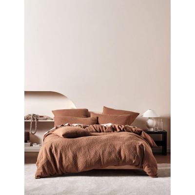 Linen House Lila Quilt Cover Set | King | Pecan