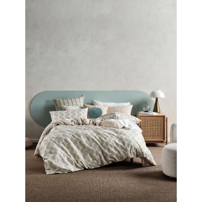 Linen House Aida Quilt Cover Set | Queen | Sky