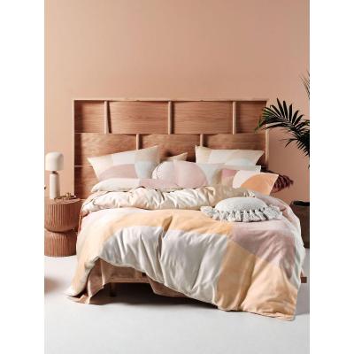 Linen House Eisha Quilt Cover Set | Queen | Sand 