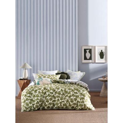Linen House Tourelles Quilt Cover Set | King | Leaf 