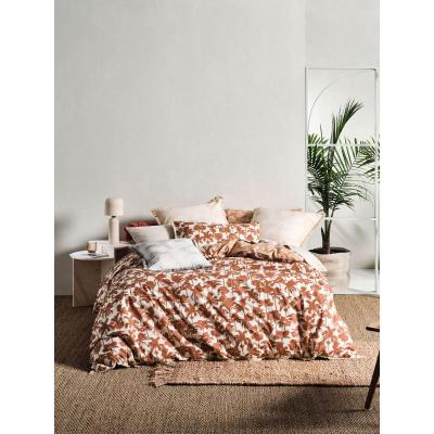 Linen House Tourelles Quilt Cover Set | Double | Paprika