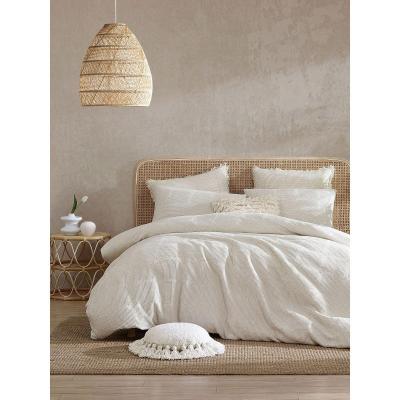 Linen House Galicia Vanilla Quilt Cover Set | Queen