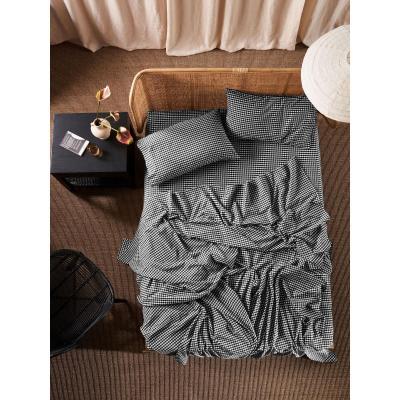 Linen House Springsteen Sheet Set | King Single | Black