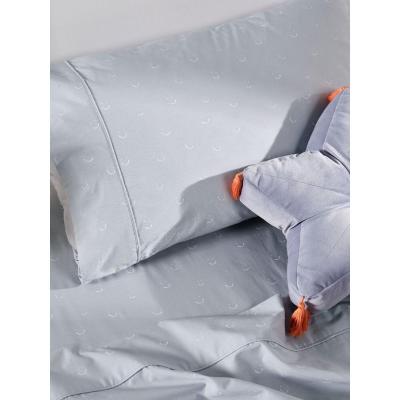 Linen House Smiles All Round Sheet Set | Single | Smoke