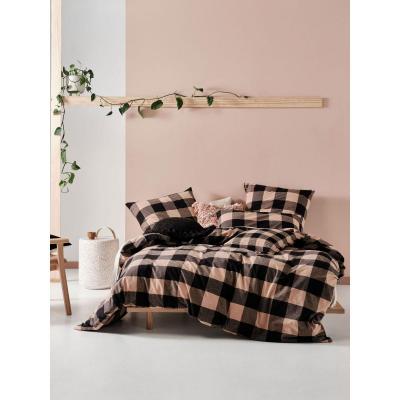 Linen House Wren Caviar Quilt Cover Set | King